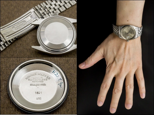 ロレックス デイトジャスト Ref.1601 18KWGフルーテッドベゼル グレーダイヤル  ジュビリーブレス仕様 ROLEX Datejust Vintage [ 代行おまかせコース ]