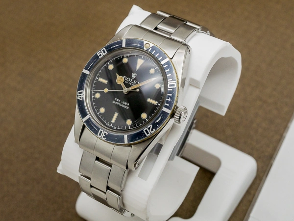 ロレックス サブマリーナ Ref.5508 ガードレス 1958年製造 スモールクラウン 100m=330ft USリベットブレス仕様 ROLEX Vintage SUBMARINER  [ 代行おまかせコース ]