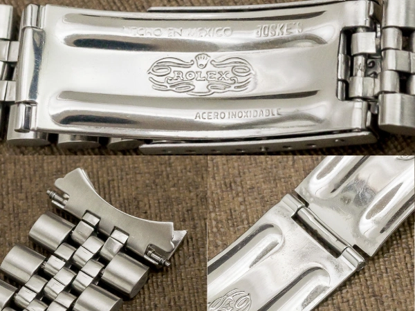 ロレックス 5連 MEXICO ジュビリーブレス メキシコ仕様 王冠ステップバックル 20mm ROLEX Vintage Bracelet  [ 代行おまかせコース ]