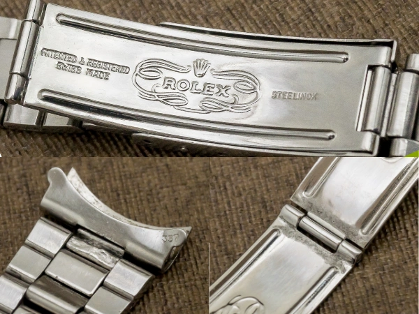 ロレックス 巻き込みブレスレット Ref.7835-19 3連 巻きブレス 19mm FF.357 ROLEX Vintage Bracelet [ 代行おまかせコース ]