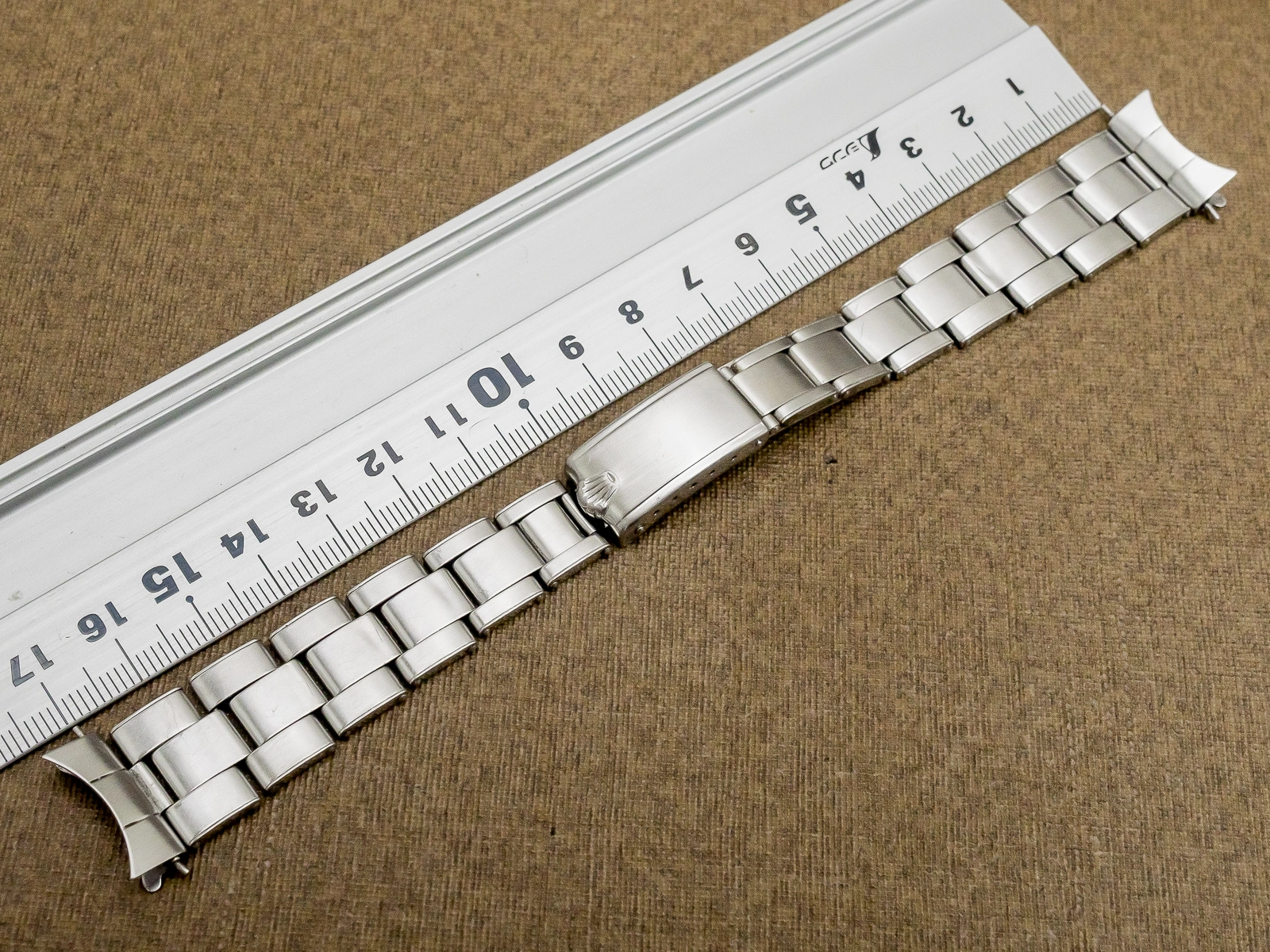 ロレックス リベットブレス Ref.7205 3連リベット 19mm FF.57 フルコマ ROLEX Vintage Bracelet [代行おまかせコース]