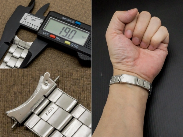 ロレックス リベットブレス Ref.7205 3連リベット 19mm FF.57 フルコマ ROLEX Vintage Bracelet [代行おまかせコース]