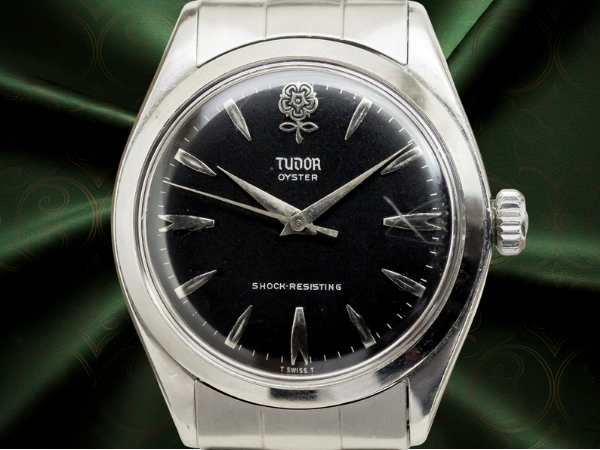 チュードル オイスター デカバラ 手巻き ブラックリダンダイヤル ドルフィンハンド リベットブレス仕様 TUDOR Vintage Manual-Wind BIG-ROSE [ 代行おまかせコース ]
