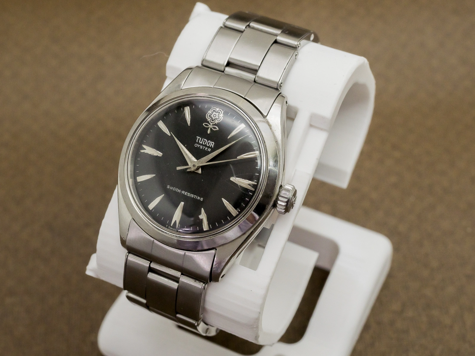 チュードル オイスター デカバラ 手巻き ブラックリダンダイヤル ドルフィンハンド リベットブレス仕様 TUDOR Vintage Manual-Wind BIG-ROSE [ 代行おまかせコース ]