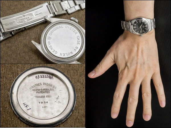 チュードル オイスター デカバラ 手巻き ブラックリダンダイヤル ドルフィンハンド リベットブレス仕様 TUDOR Vintage Manual-Wind BIG-ROSE [ 代行おまかせコース ]