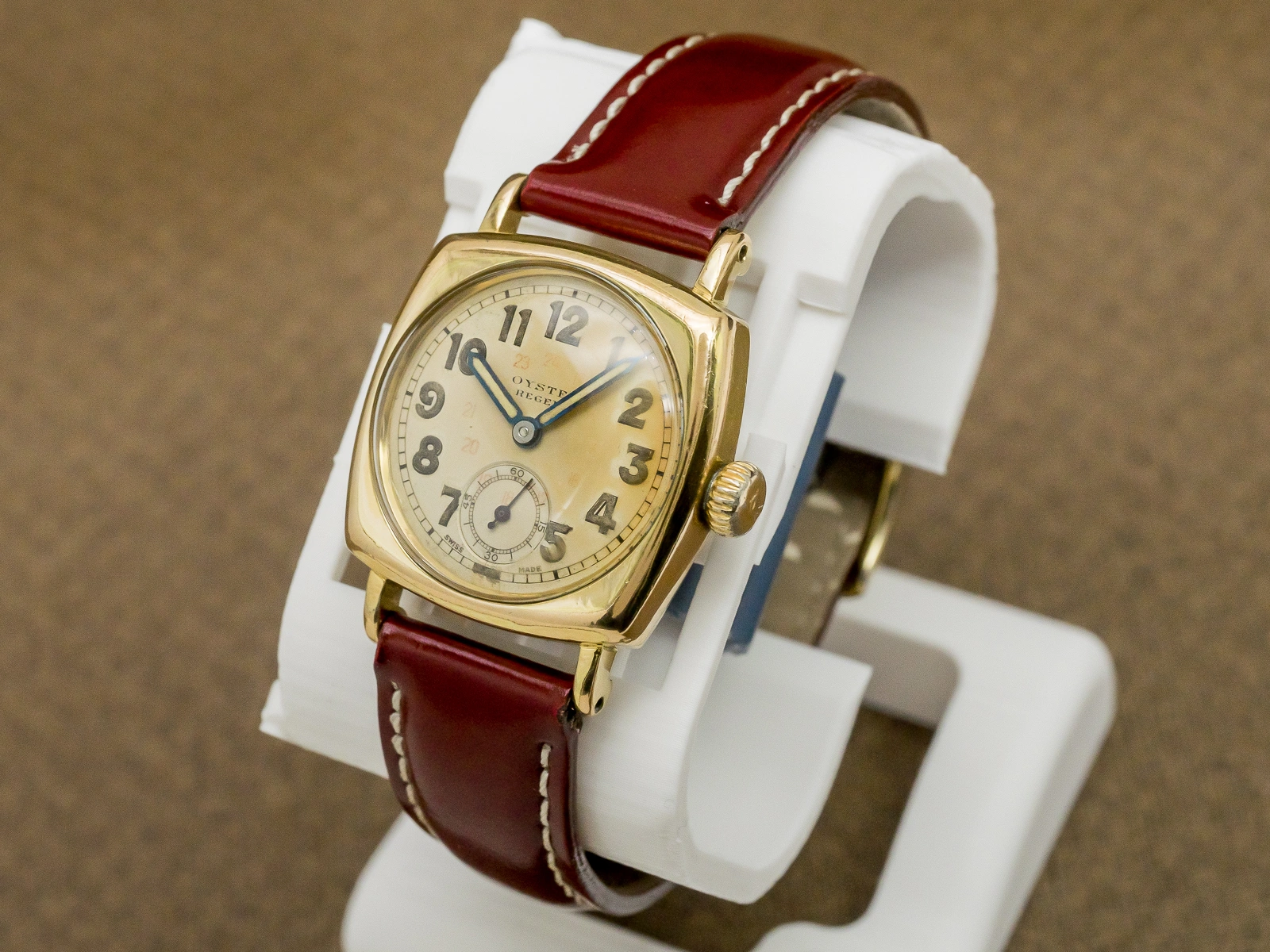 オイスターウォッチカンパニー オイスターリージェント Ref.3351 GFクッションケース 手巻き 全数字24時間表記 スモールセコンド OH済み OYSTER REGENT Vintage Manual-Wind ROLEX  [ 代行おまかせコース ]