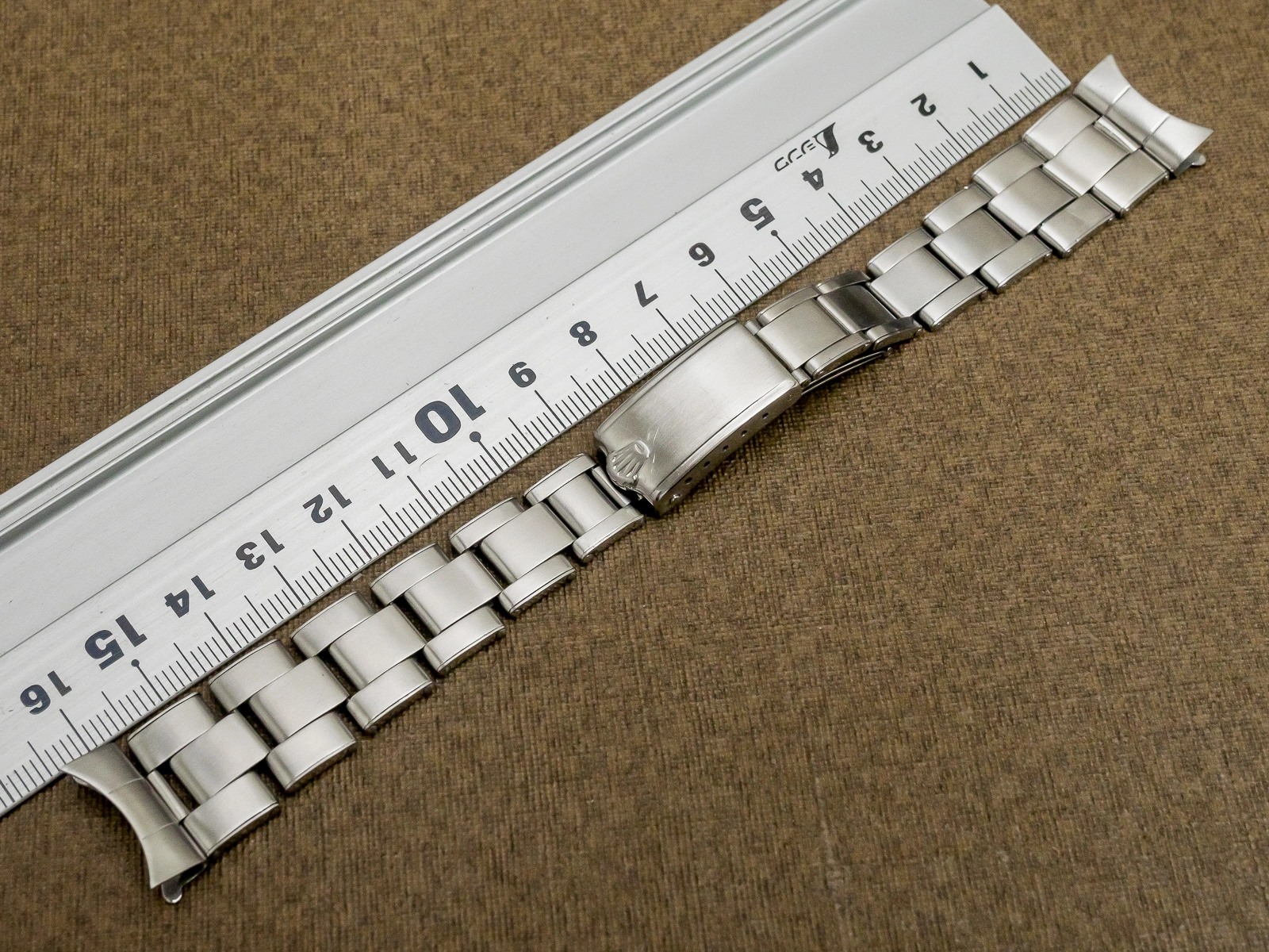 ロレックス リベットブレス Ref.7205 3連リベット 19mm FF.57/60 12コマ ROLEX Vintage Bracelet [代行おまかせコース]