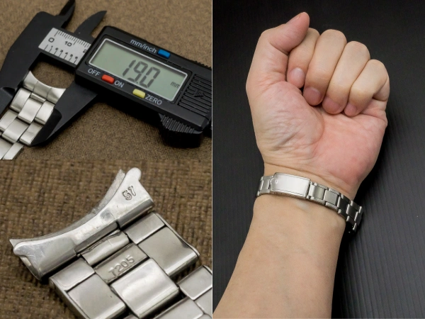 ロレックス リベットブレス Ref.7205 3連リベット 19mm FF.57/60 12コマ ROLEX Vintage Bracelet [代行おまかせコース]