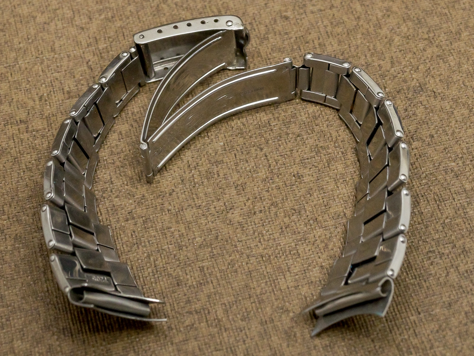 ロレックス リベットブレス Ref.7205 3連リベット 19mm FF.57/60 12コマ ROLEX Vintage Bracelet [代行おまかせコース]