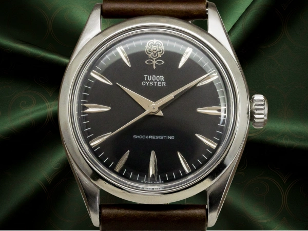 チュードル オイスター 手巻き デカバラ Ref.7934 マットブラックリダンダイヤル ビッグローズ OH済み TUDOR Oyster SHOCK-RESISTING Vintage [ 代行おまかせコース ]