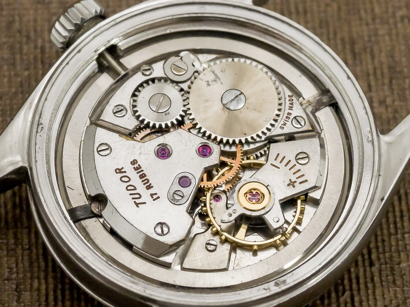 チュードル オイスター 手巻き デカバラ Ref.7934 マットブラックリダンダイヤル ビッグローズ OH済み TUDOR Oyster SHOCK-RESISTING Vintage [ 代行おまかせコース ]