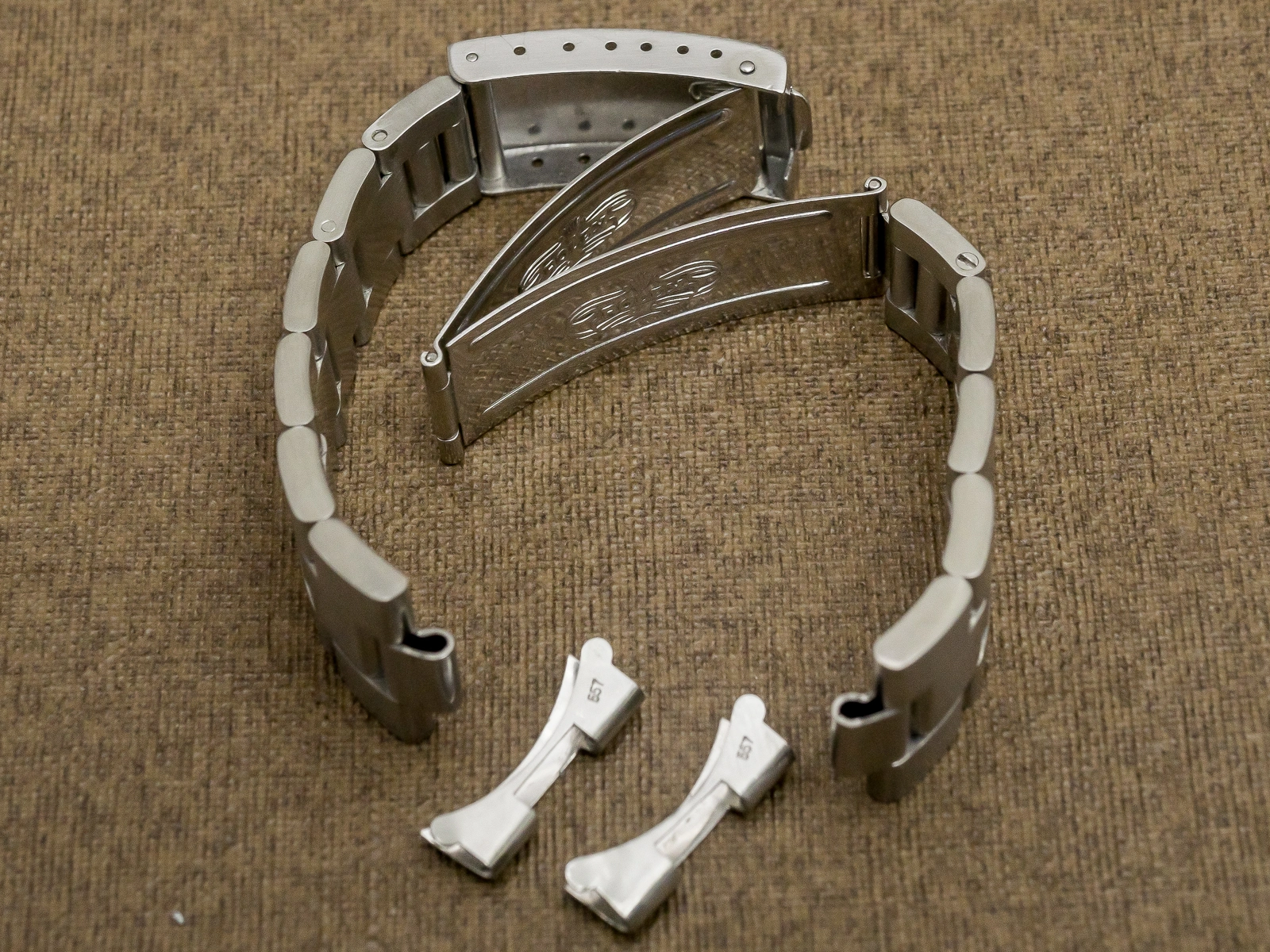 ロレックス 3連SSハードブレス Ref.78350-19 FF.557 19mm仕様 11コマ ROLEX [ 代行おまかせコース ]