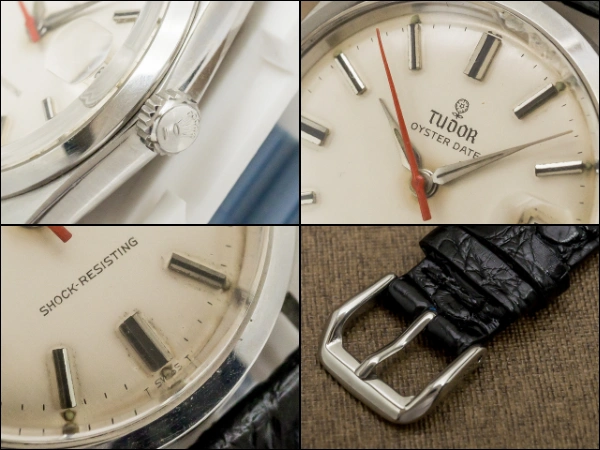 チュードル オイスターデイト Ref.7962 手巻きデイト コバラ(スモールローズ) 赤秒針 TUDOR Vintage Manual-Wind [ 代行おまかせコース ]