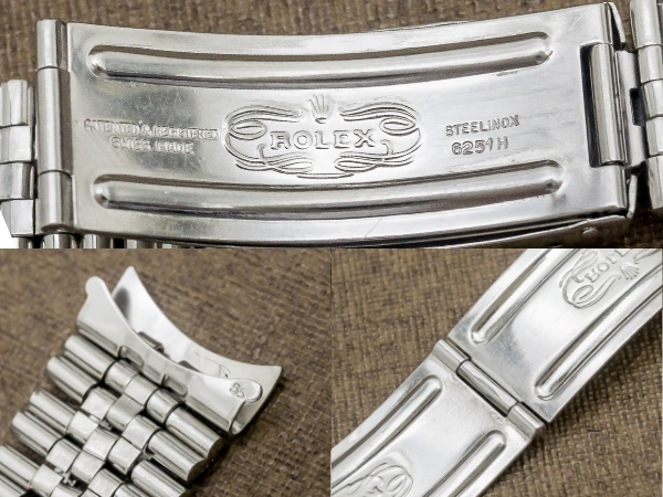 ロレックス 5連 ジュビリーブレス Ref.6251H 1970年代製造 22コマ 王冠バックル 20mm仕様 ROLEX Bracelet [ 代行おまかせコース ]