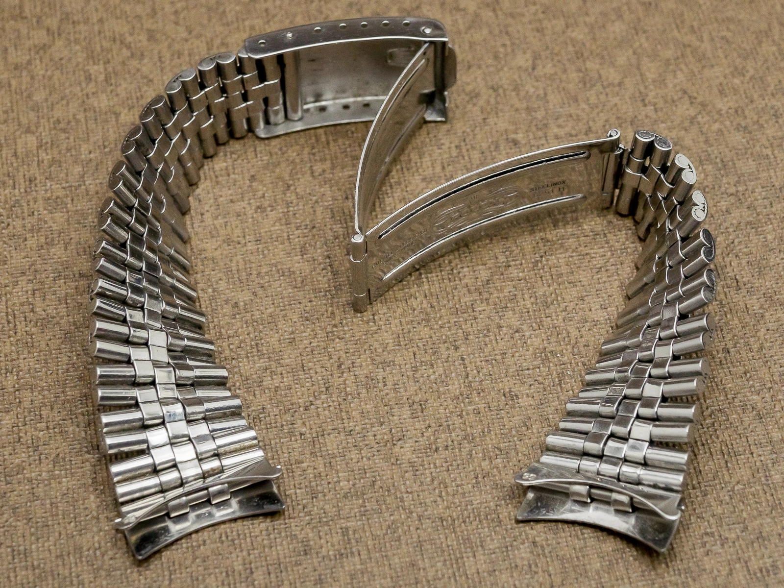 ロレックス 5連 ジュビリーブレス Ref.6251H 1970年代製造 22コマ 王冠バックル 20mm仕様 ROLEX Bracelet [ 代行おまかせコース ]