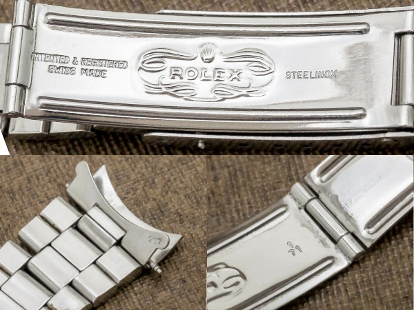 ロレックス 巻き込みブレスレット Ref.7835-19 3連 巻きブレス 19mm FF.257 12コマ ROLEX Vintage Bracelet [ 代行おまかせコース ]