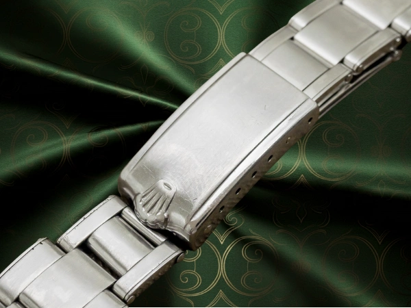 ロレックス DAYTONA用 エクスパンション リベットブレス Ref.6635相当 SS 飛び出し王冠バックル FF.71 19mm 1967年製 ROLEX Vintage Expansion Rivet Bracelet [代行おまかせコース]