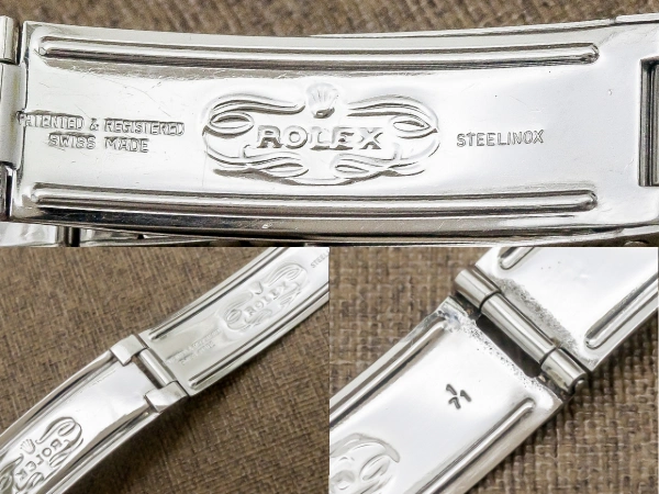ロレックス リベットブレス Ref.7205 3連リベット 19mm FF.60 12コマ ROLEX Vintage Bracelet [代行おまかせコース]