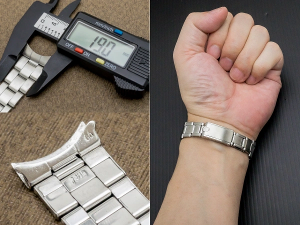 ロレックス リベットブレス Ref.7205 3連リベット 19mm FF.60 12コマ ROLEX Vintage Bracelet [代行おまかせコース]