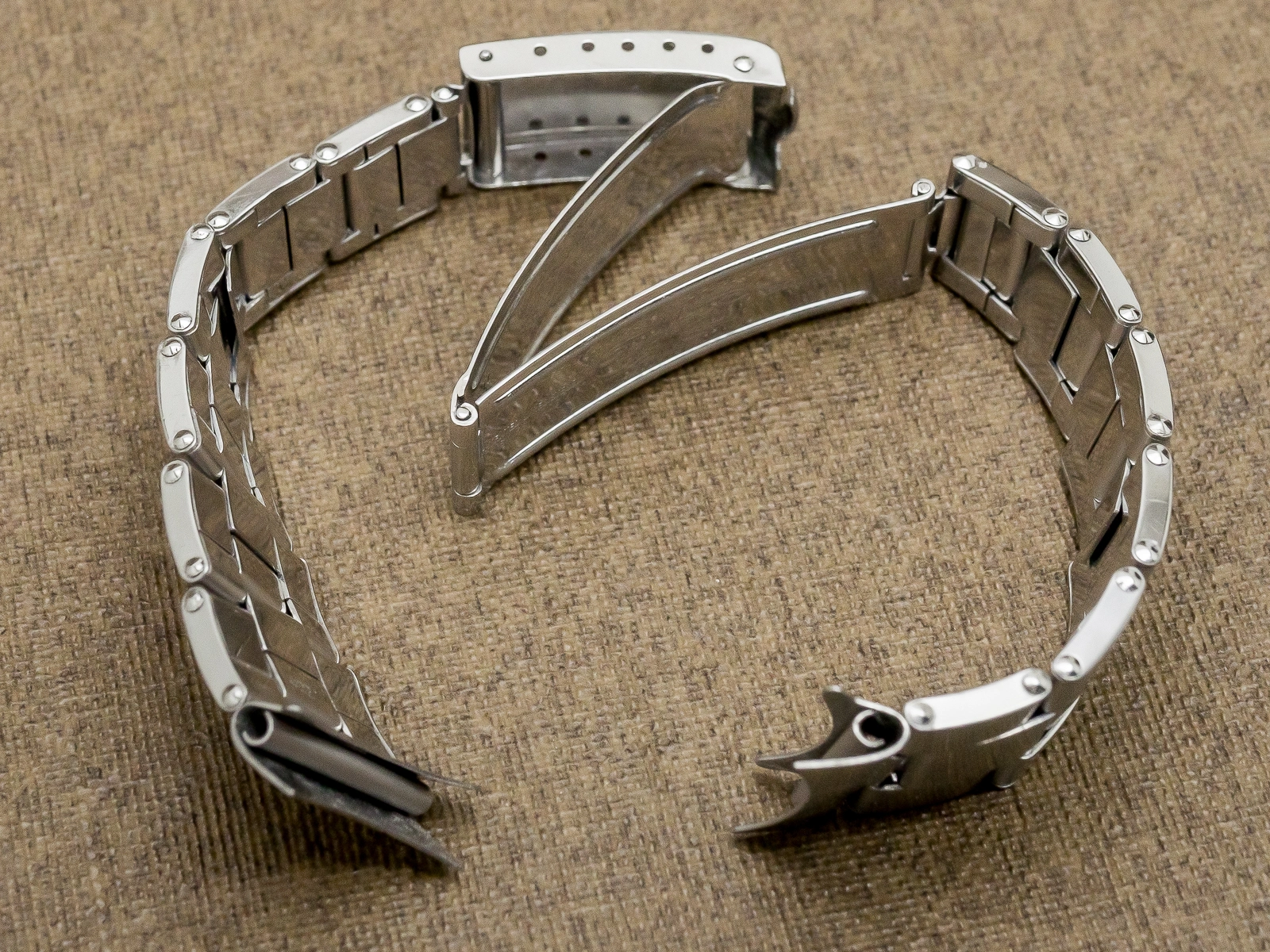 ロレックス リベットブレス Ref.7205 3連リベット 19mm FF.60 12コマ ROLEX Vintage Bracelet [代行おまかせコース]
