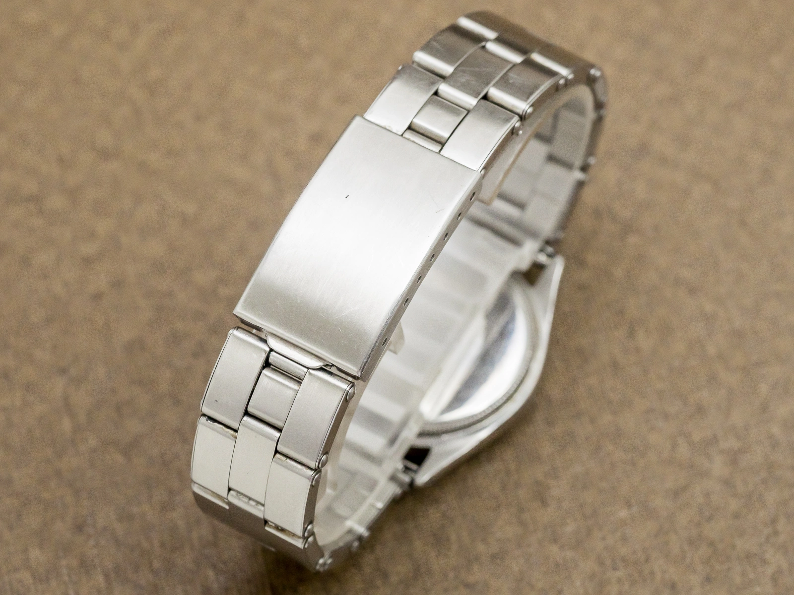 ロレックス オイスター スピードキング Ref.4220 手巻き ヴィンテージ メンズモデル アイボリーダイヤル 社外製ブレスレット仕様 ROLEX Vintage Manual-Wind  [ 代行おまかせコース ]