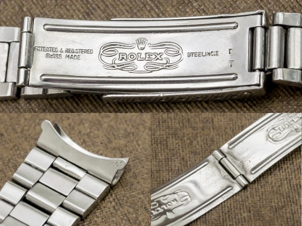 チュードル SS 3連 巻き込みブレスレット Ref.7835-19 FF.361 19mm 12コマ SWISS MADE TUDOR[代行おまかせコース]