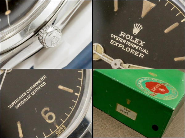 ロレックス エクスプローラー Ref.5504 1963年製 ミラーダイヤル Cal.1560 1965年製ジュビリーブレスレット ROLEX EXPLORER Vintage Mirror Dial  [ 代行おまかせコース ]