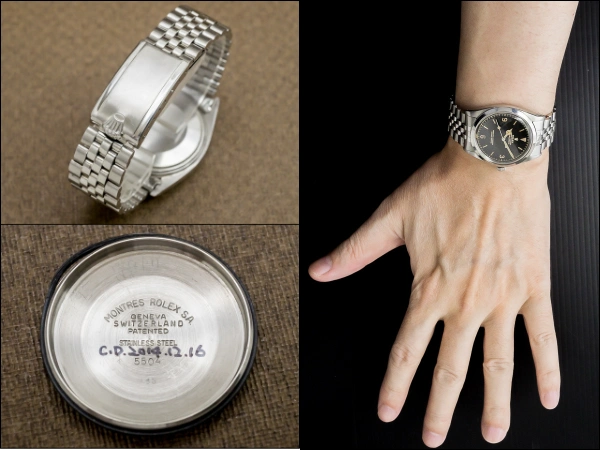 ロレックス エクスプローラー Ref.5504 1963年製 ミラーダイヤル Cal.1560 1965年製ジュビリーブレスレット ROLEX EXPLORER Vintage Mirror Dial  [ 代行おまかせコース ]