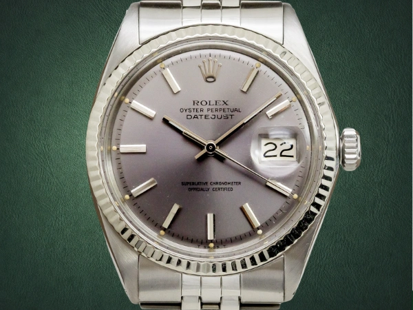 ロレックス デイトジャスト Ref.1601 パープルダイヤル Cal.1570 ジュビリーブレスレット Ref.62510H ROLEX OYSTER PERPETUAL DATEJUST Vintage Purple Dial  [ 代行おまかせコース ]