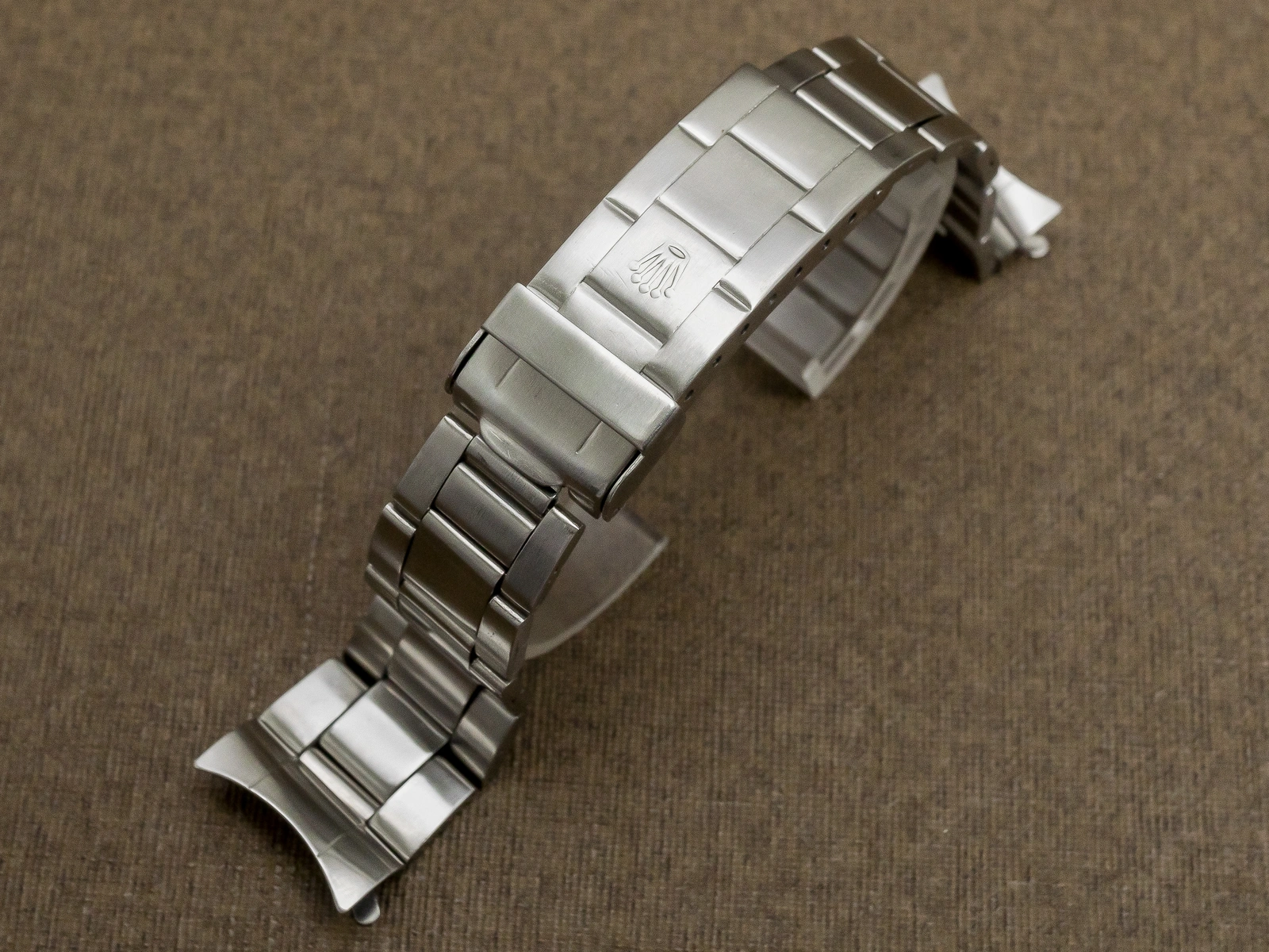 ロレックス サブマリーナ用 溝なし 巻き込みブレス 20mm Ref.9315 10コマ ヴィンテージ ROLEX [ 代行おまかせコース ]