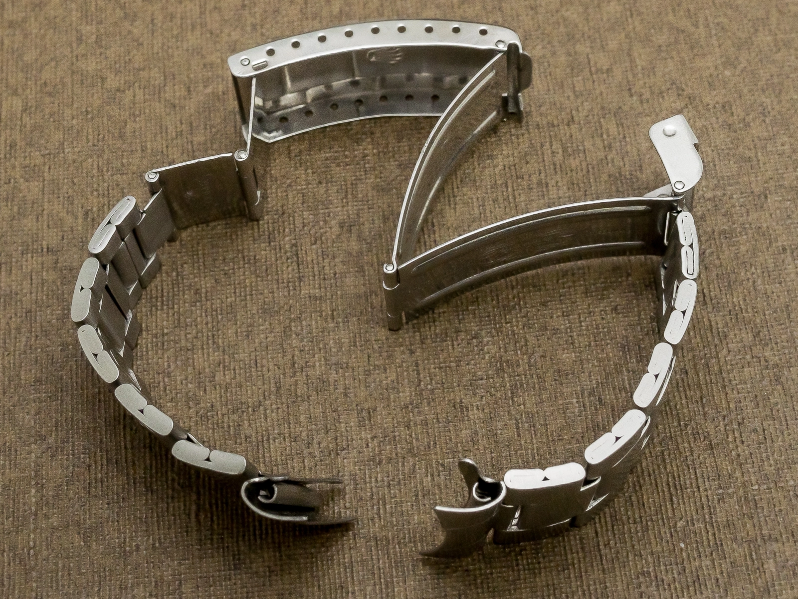 ロレックス サブマリーナ用 溝なし 巻き込みブレス 20mm Ref.9315 10コマ ヴィンテージ ROLEX [ 代行おまかせコース ]