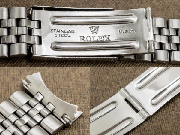 ロレックス 5連 USジュビリーブレス 飛び出し王冠バックル U.S.A. 20mm仕様 22コマ ヴィンテージ ROLEX [ 代行おまかせコース ]