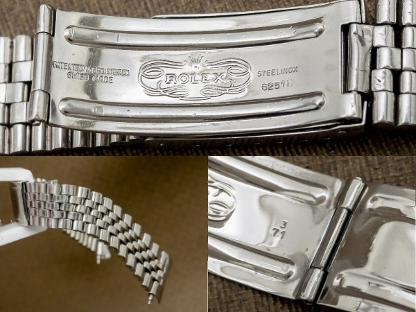 ロレックス 5連 ジュビリーブレス Ref.6251H 1971年製造 20コマ 王冠バックル 20mm仕様 ROLEX Bracelet [ 代行おまかせコース ]