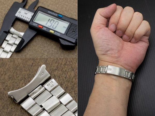 ロレックス 巻き込みブレスレット Ref.7835-19 3連 巻きブレス 19mm FF.357 フルコマ ROLEX Vintage Bracelet [ 代行おまかせコース ]
