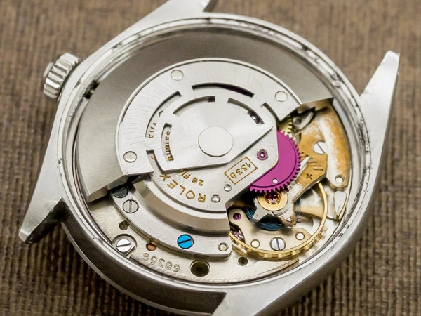 ロレックス エアキング Ref.5500 シルバーダイヤル SUPER PRECISION  アルファハンド 1953年製造 Cal.1530 巻き込みブレス仕様  [ 代行おまかせコース ]