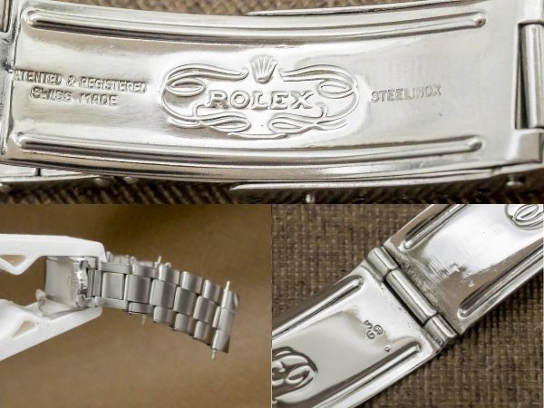 ロレックス リベットブレス Ref.7205 3連リベット 19mm FF.60 11コマ ROLEX Vintage Bracelet  [代行おまかせコース]