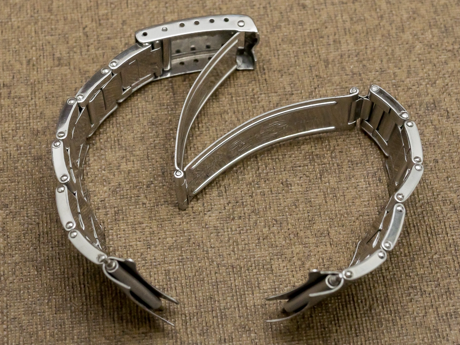 ロレックス リベットブレス Ref.7205 3連リベット 19mm FF.60 11コマ ROLEX Vintage Bracelet  [代行おまかせコース]