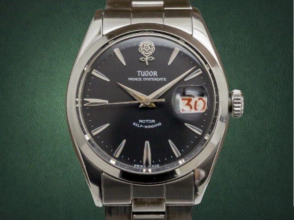 チュードル デカバラ プリンスオイスターデイト 赤黒ルーレットデイト  Ref.7944 自動巻 社外ブレス仕様 TUDOR BigRose [ 代行おまかせコース ]