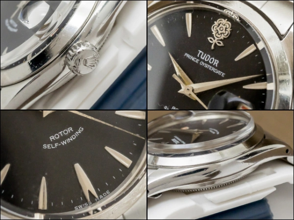 チュードル デカバラ プリンスオイスターデイト 赤黒ルーレットデイト  Ref.7944 自動巻 社外ブレス仕様 TUDOR BigRose [ 代行おまかせコース ]