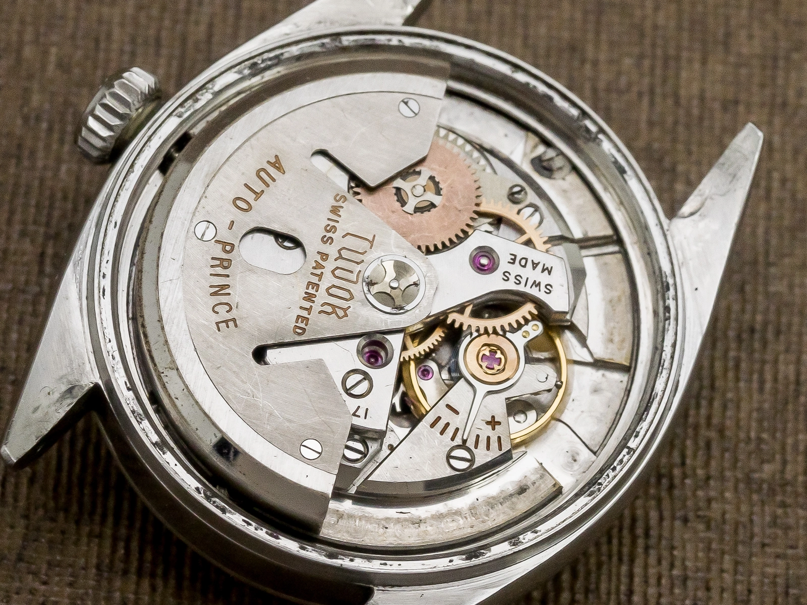 チュードル デカバラ プリンスオイスターデイト 赤黒ルーレットデイト  Ref.7944 自動巻 社外ブレス仕様 TUDOR BigRose [ 代行おまかせコース ]
