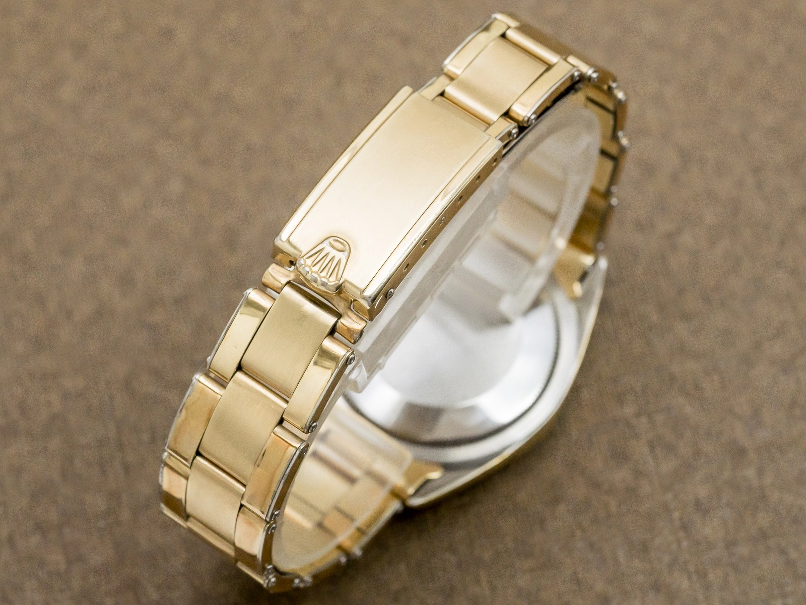 ロレックス オイスターパーペチュアル Ref.1024 YGFケース  3連USリベットブレス GF仕様 Cal.1570 ROLEX PERPETUAL [ 代行おまかせコース ]
