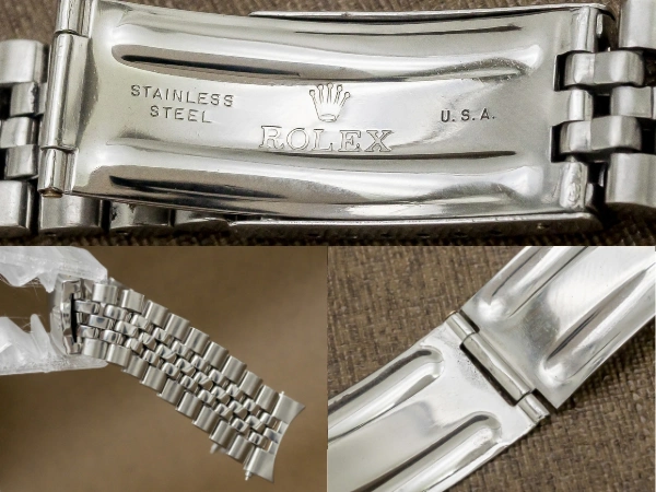 RG-3038| ロレックス 5連 USジュビリーブレス ビッグクラウン ステップ