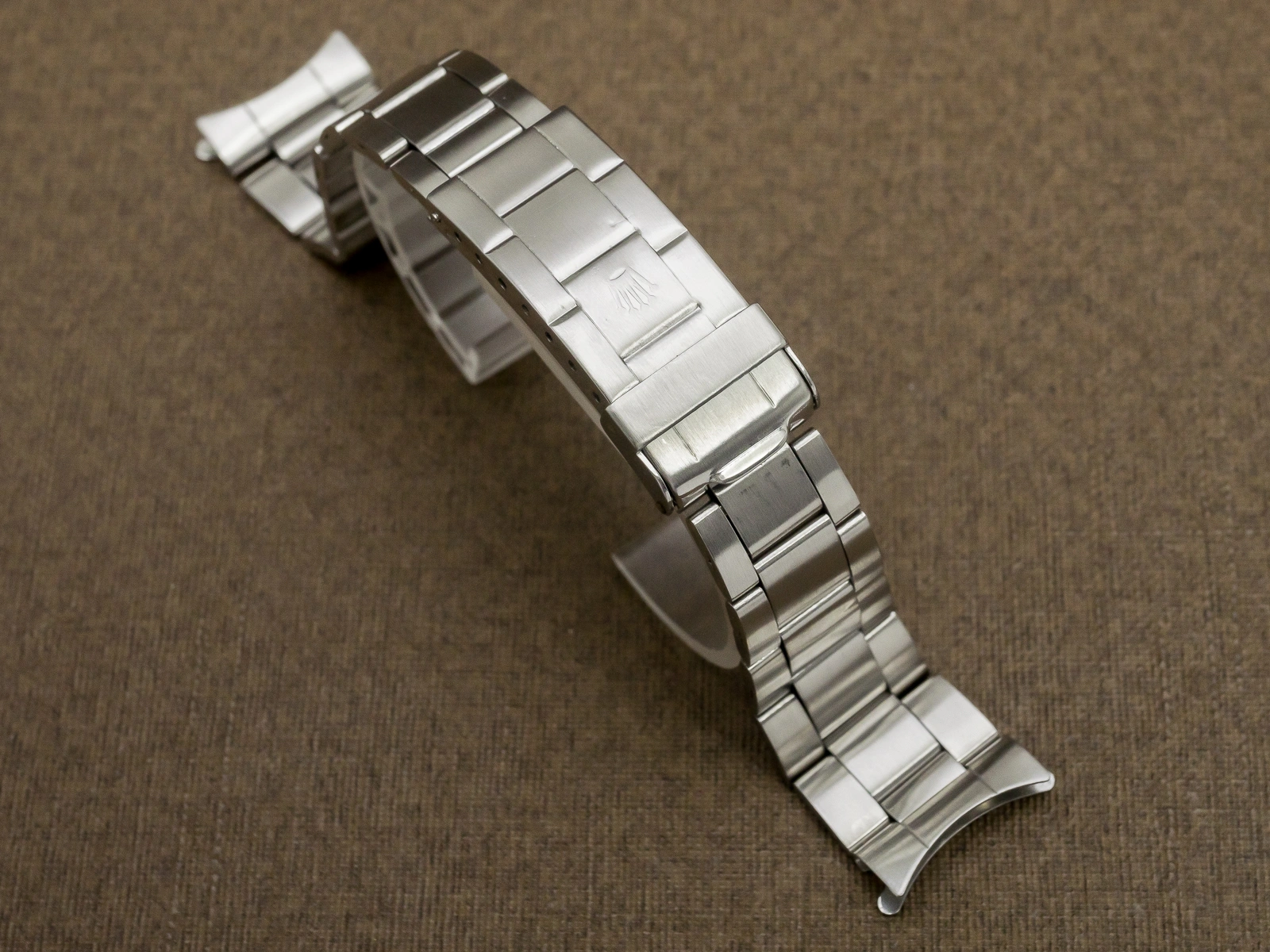 ロレックス サブマリーナ用 Ref.9315 フリップロック 巻きブレス 20mm 溝なし 12コマ ROLEX SUBMARINER [ 代行おまかせコース ]