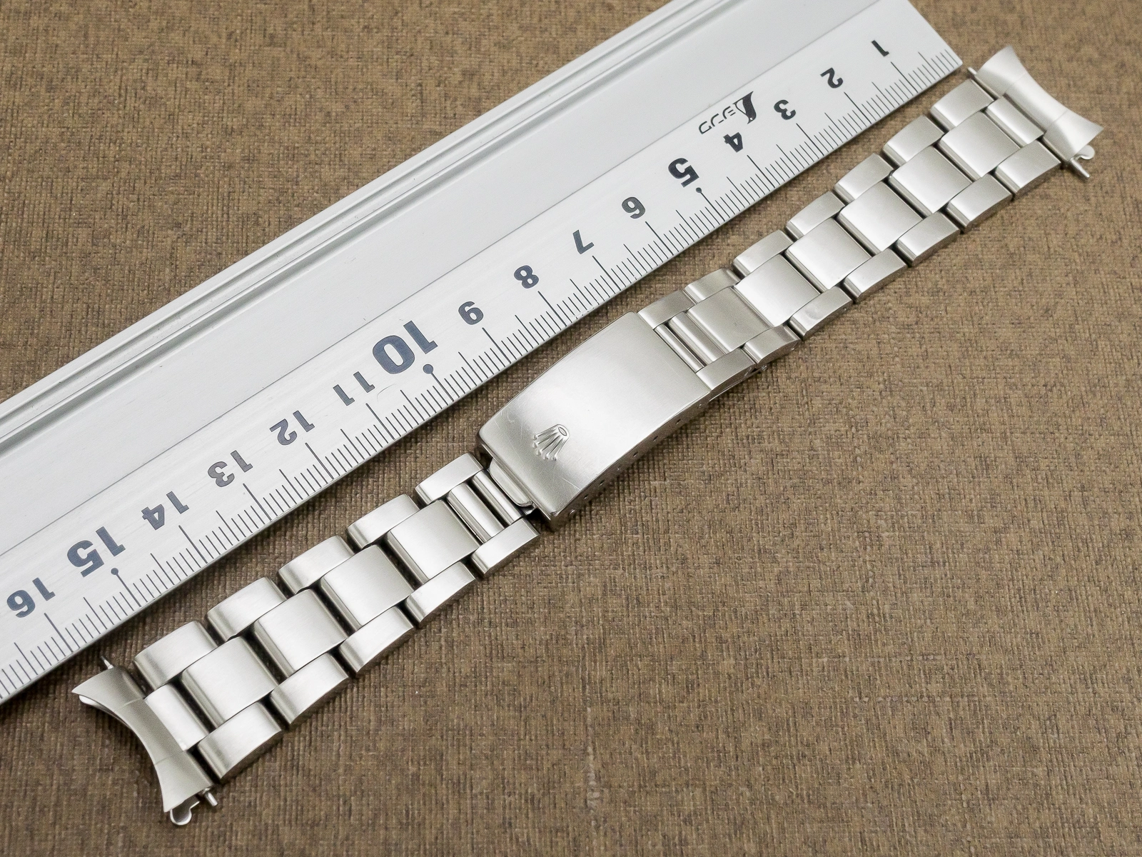ロレックス 3連SSハードブレス Ref.78360 FF.558B 20mm仕様 12コマ ROLEX HARD BRACELET [ 代行おまかせコース ]