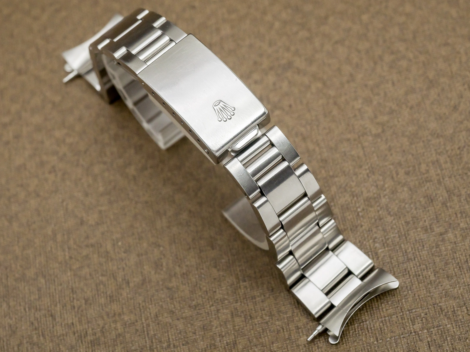 ロレックス 3連SSハードブレス Ref.78360 FF.558B 20mm仕様 12コマ ROLEX HARD BRACELET [ 代行おまかせコース ]