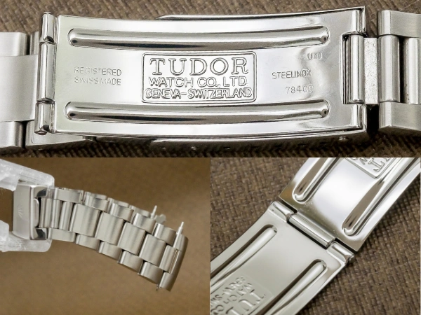 チュードル 3連SSハードブレス Ref.78400 FF.605 20mm仕様 11コマ TUDOR HARD BRACELET [ 代行おまかせコース ]