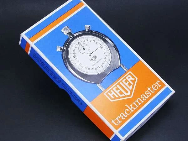 ホイヤー HEUER trackmaster ストップウォッチ 未使用品 ギャランティーカード等付属品多数