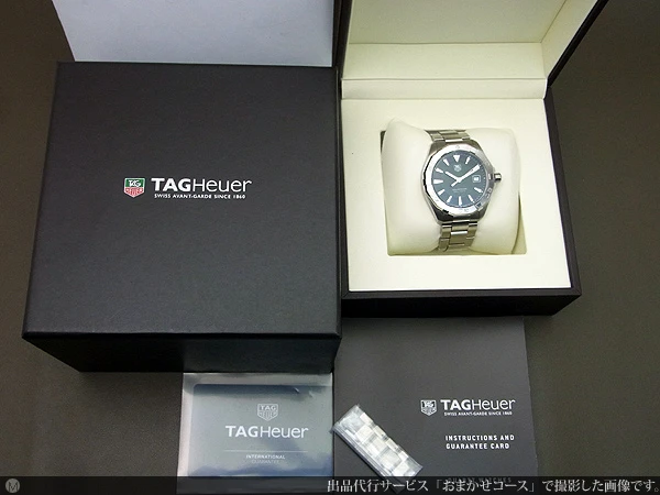 タグ・ホイヤー アクアレーサー WAY1110 クオーツ スポーツウォッ チ BOX・保証カード付属 TAG HEUER