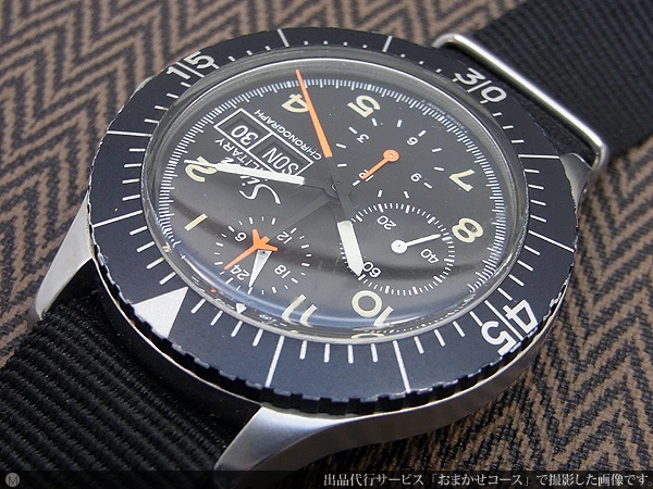 ジン 156B ミリタリー クロノグラフ オートマチック デイデイト オートマチック 尾錠付属 Sinn [代行おまかせコース]