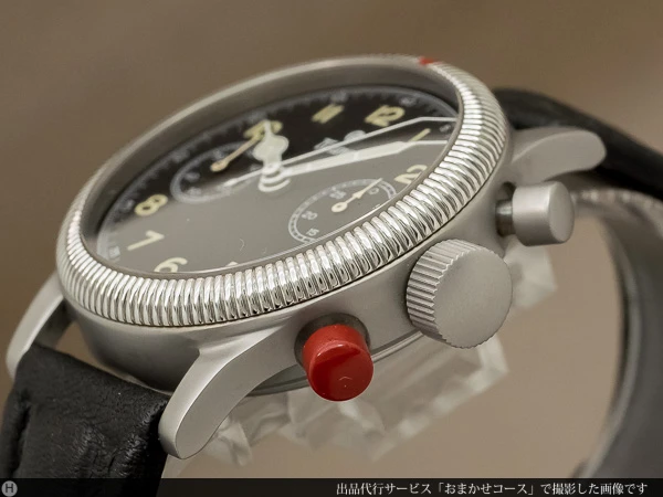 チュチマ フリーガー クロノグラフ FLIEGER CHRONO 1941 Cal.バルジュー7760 精悍なメンズモデル ボックス&ギャランティ付き TUTIMA